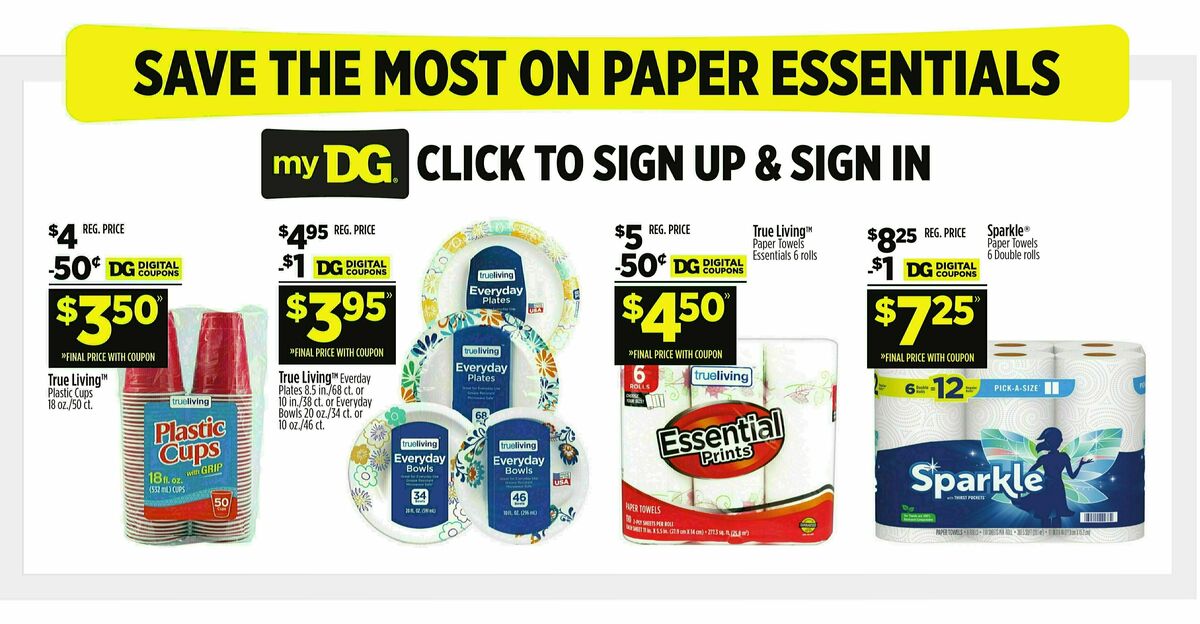 Dollar General Weekly Ad from June 29
