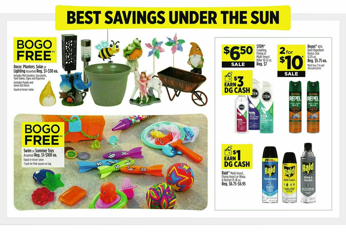 Dollar General Weekly Ad from July 6