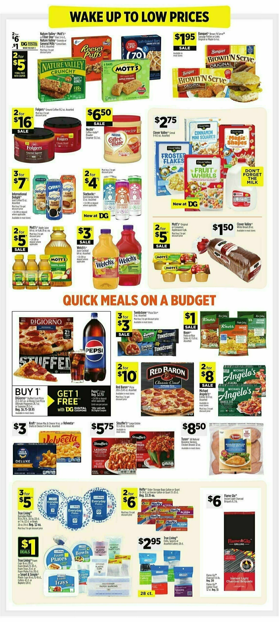 Dollar General Weekly Ad from July 6
