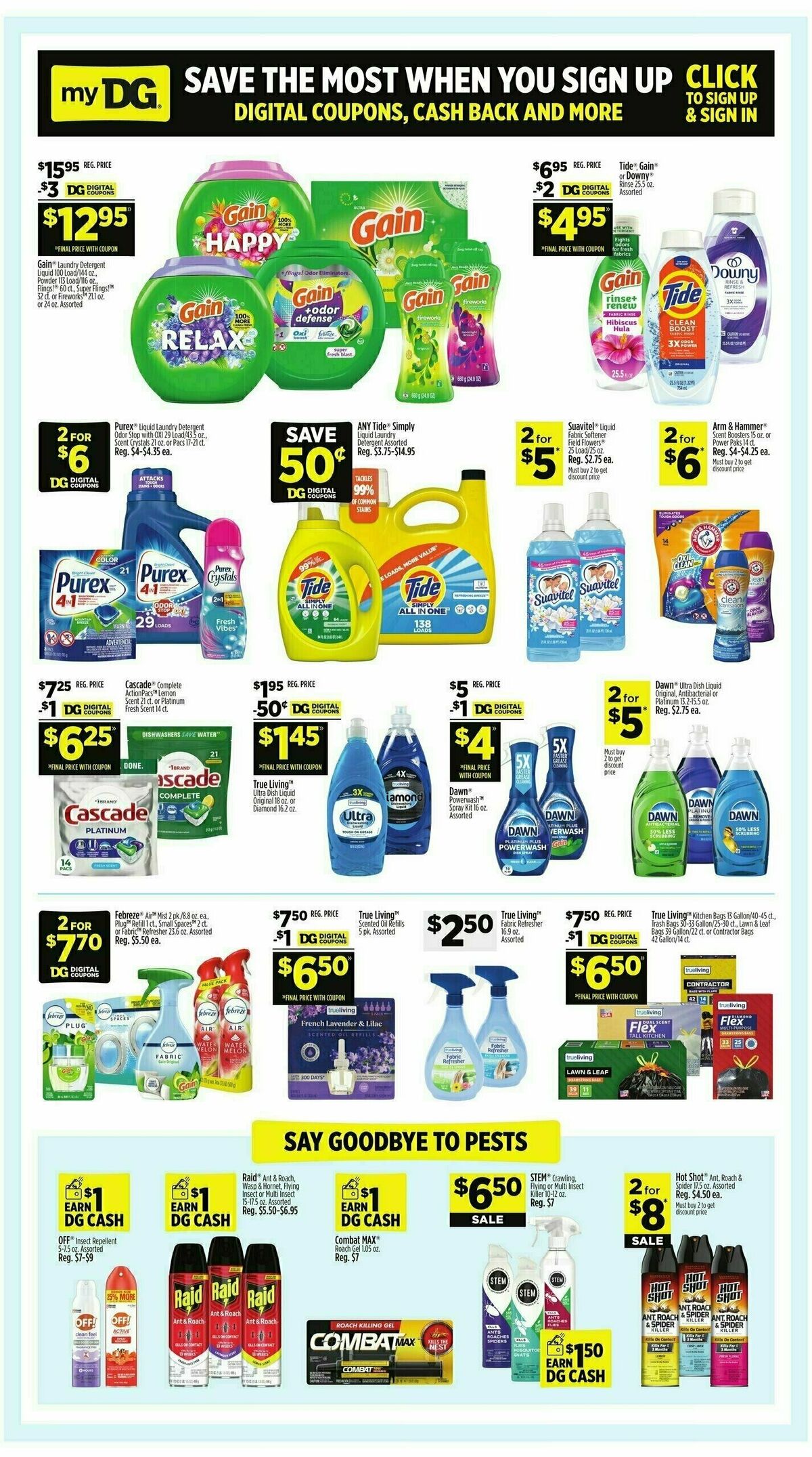 Dollar General Weekly Ad from July 13