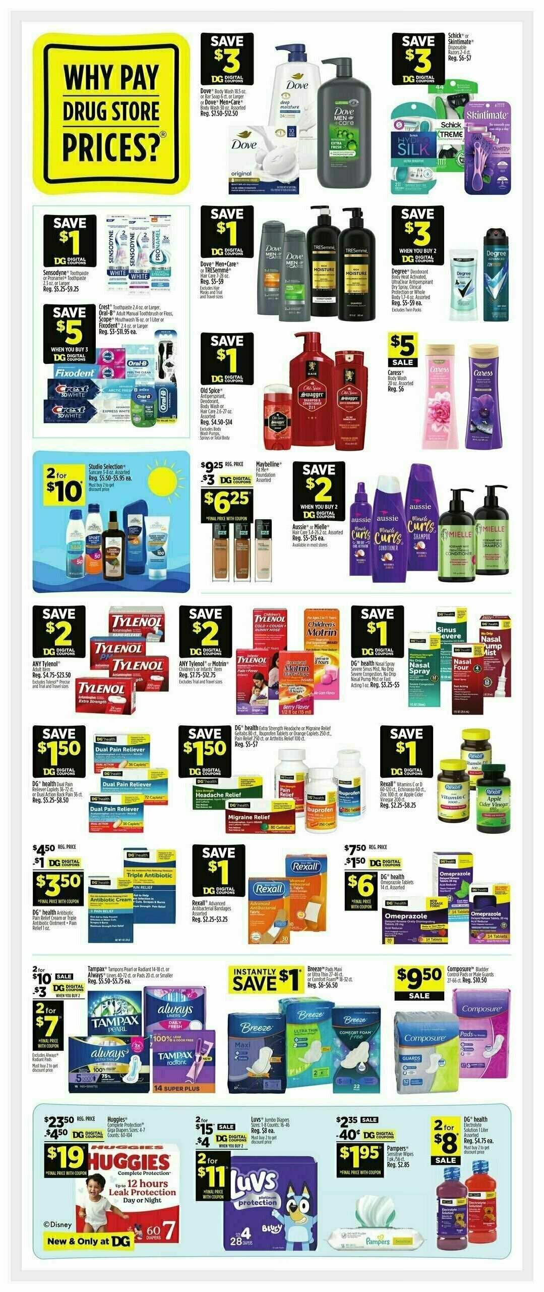 Dollar General Weekly Ad from July 13