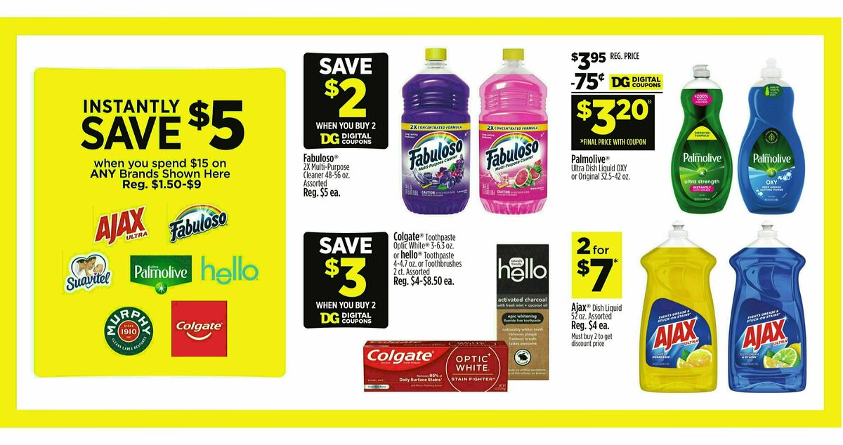 Dollar General Weekly Ad from July 13