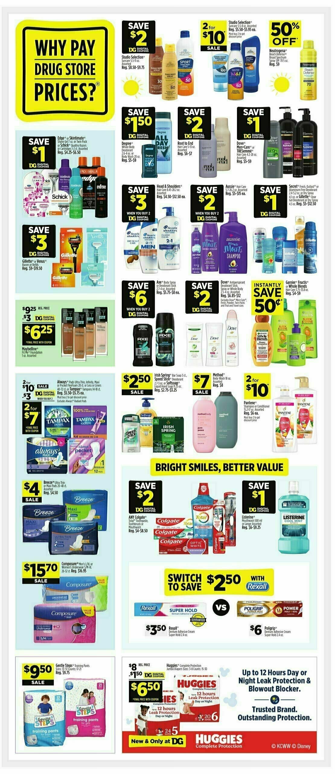 Dollar General Weekly Ad from July 20
