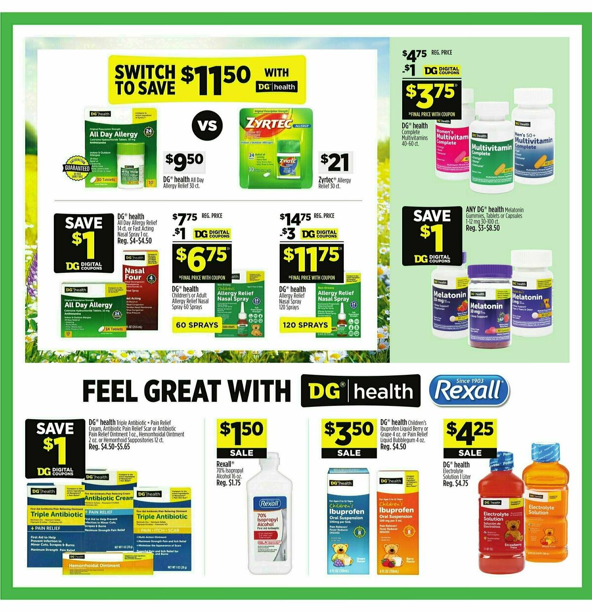 Dollar General Weekly Ad from July 20