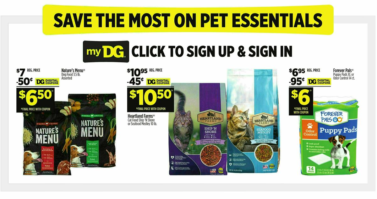 Dollar General Weekly Ad from July 20