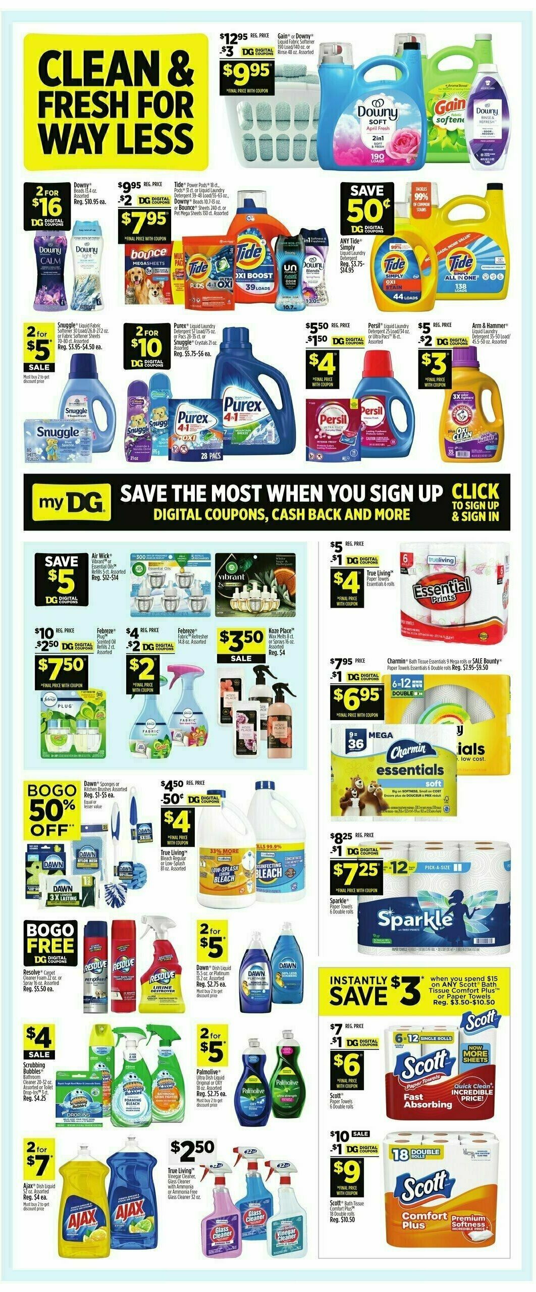 Dollar General Weekly Ad from July 20