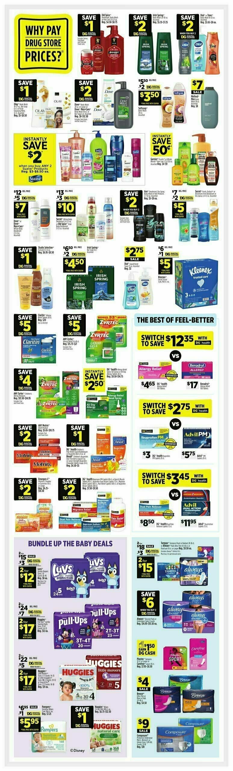 Dollar General Weekly Ad from August 3