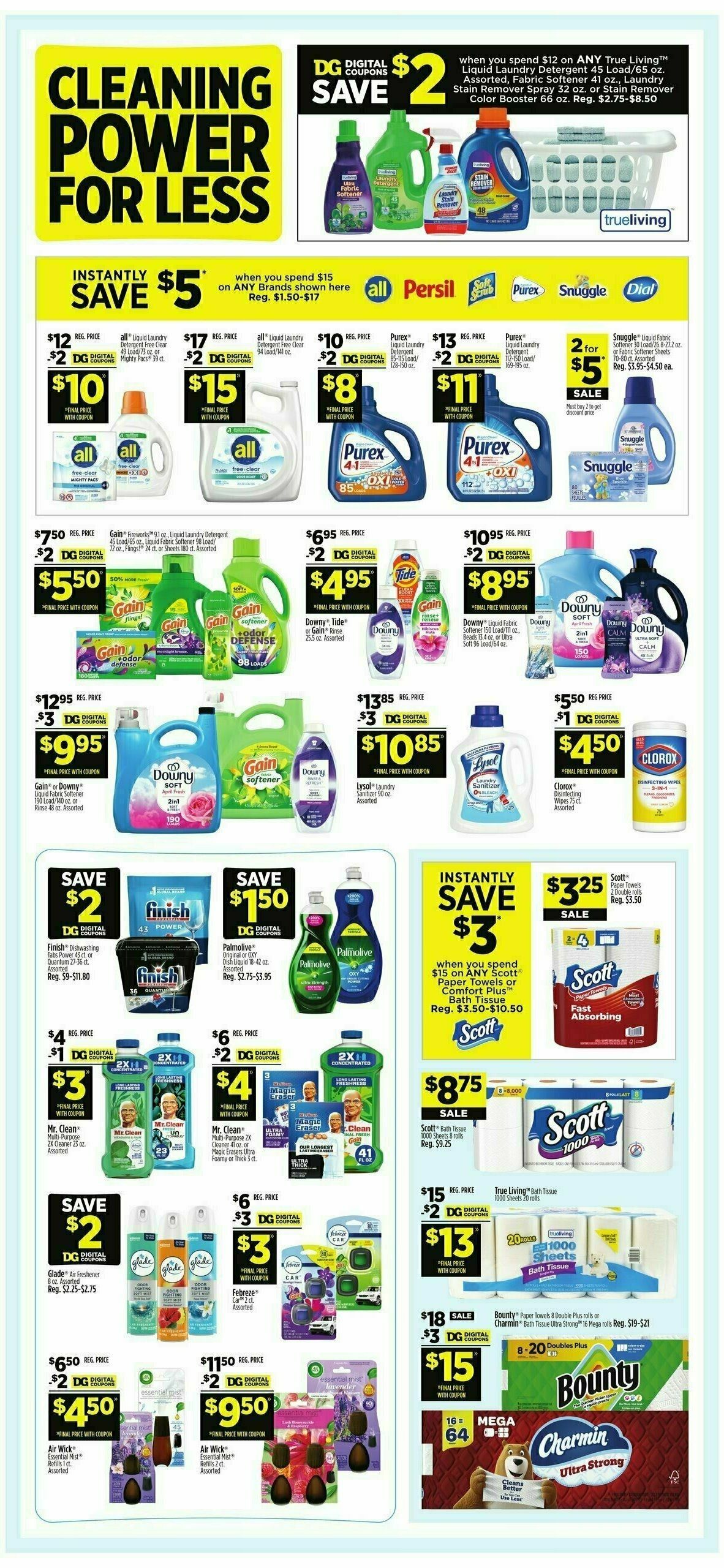 Dollar General Weekly Ad from August 3