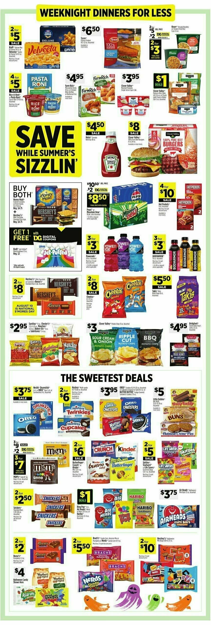 Dollar General Weekly Ad from August 10