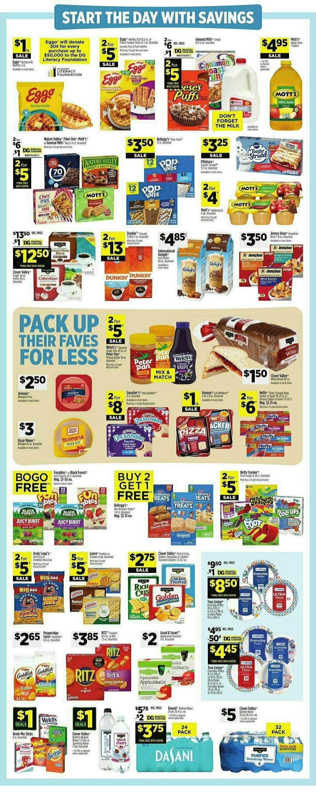 Dollar General Weekly Ad from August 10