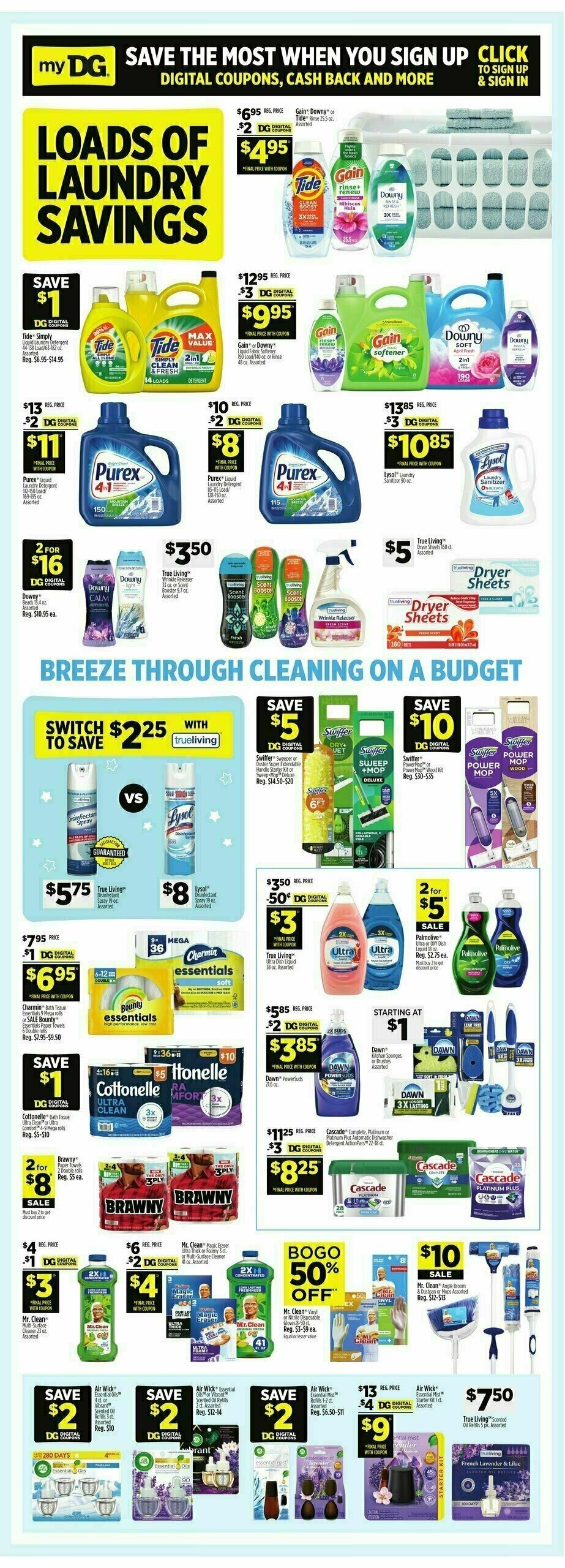 Dollar General Weekly Ad from August 10
