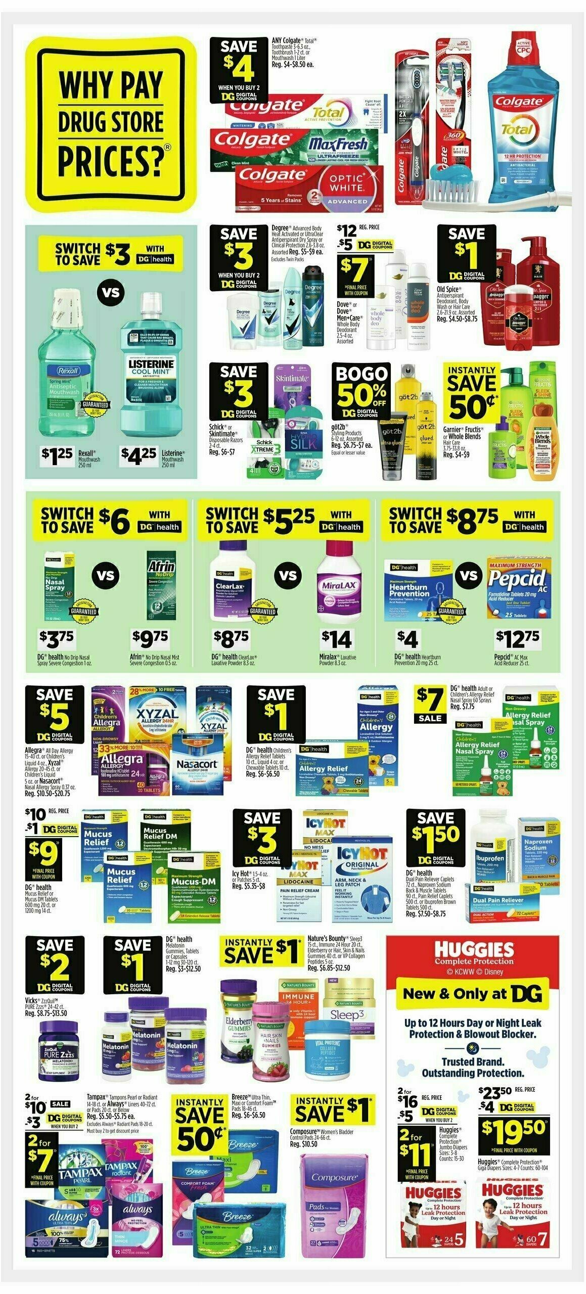 Dollar General Weekly Ad from August 10