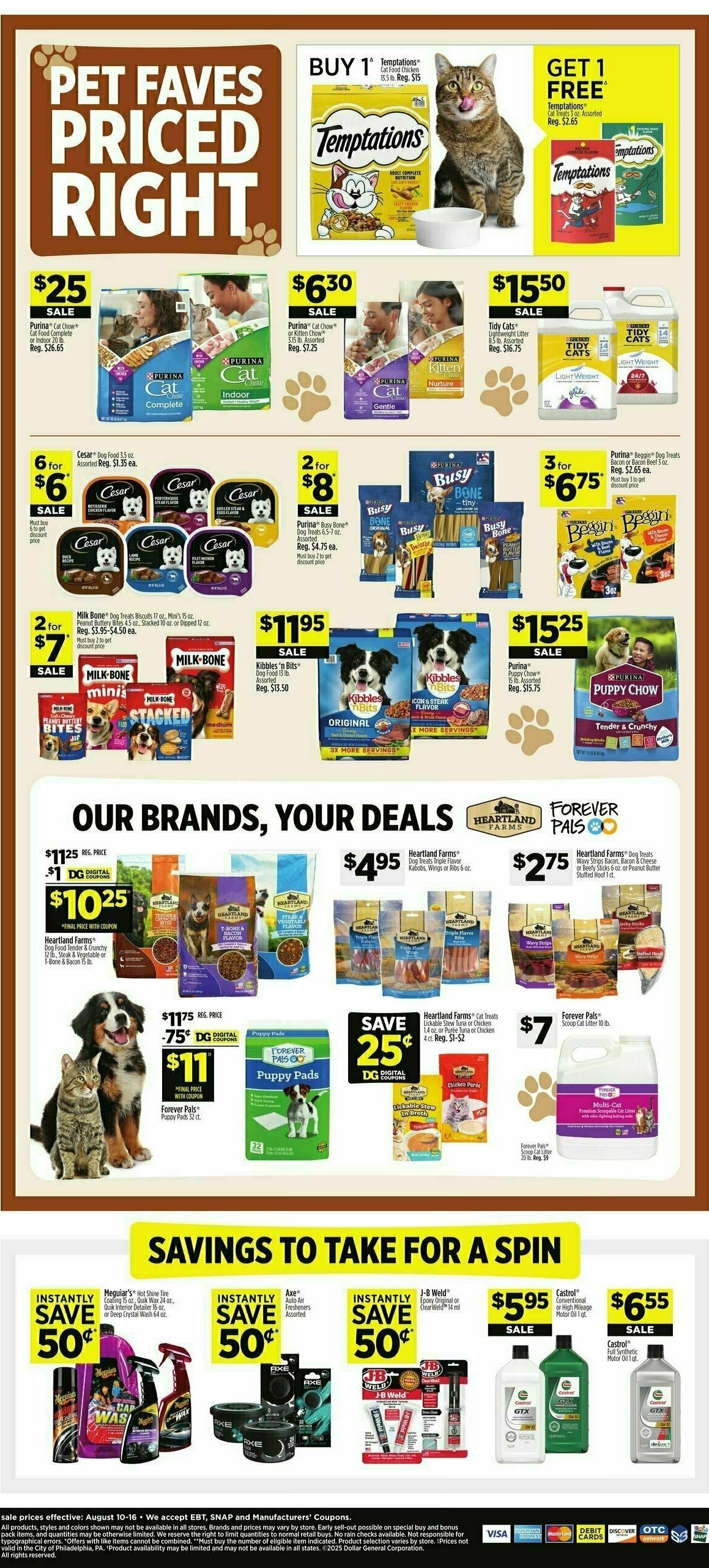 Dollar General Weekly Ad from August 10