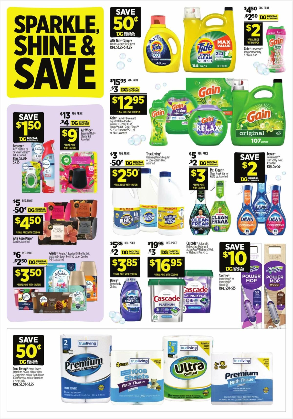 Dollar General Weekly Ad from August 17
