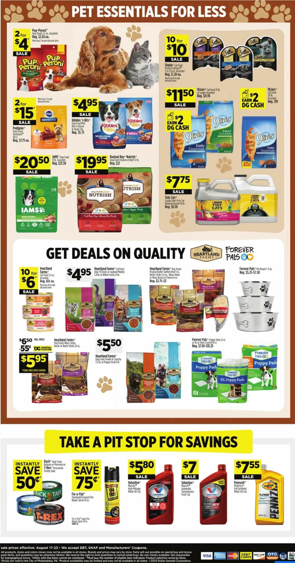 Dollar General Weekly Ad from August 17