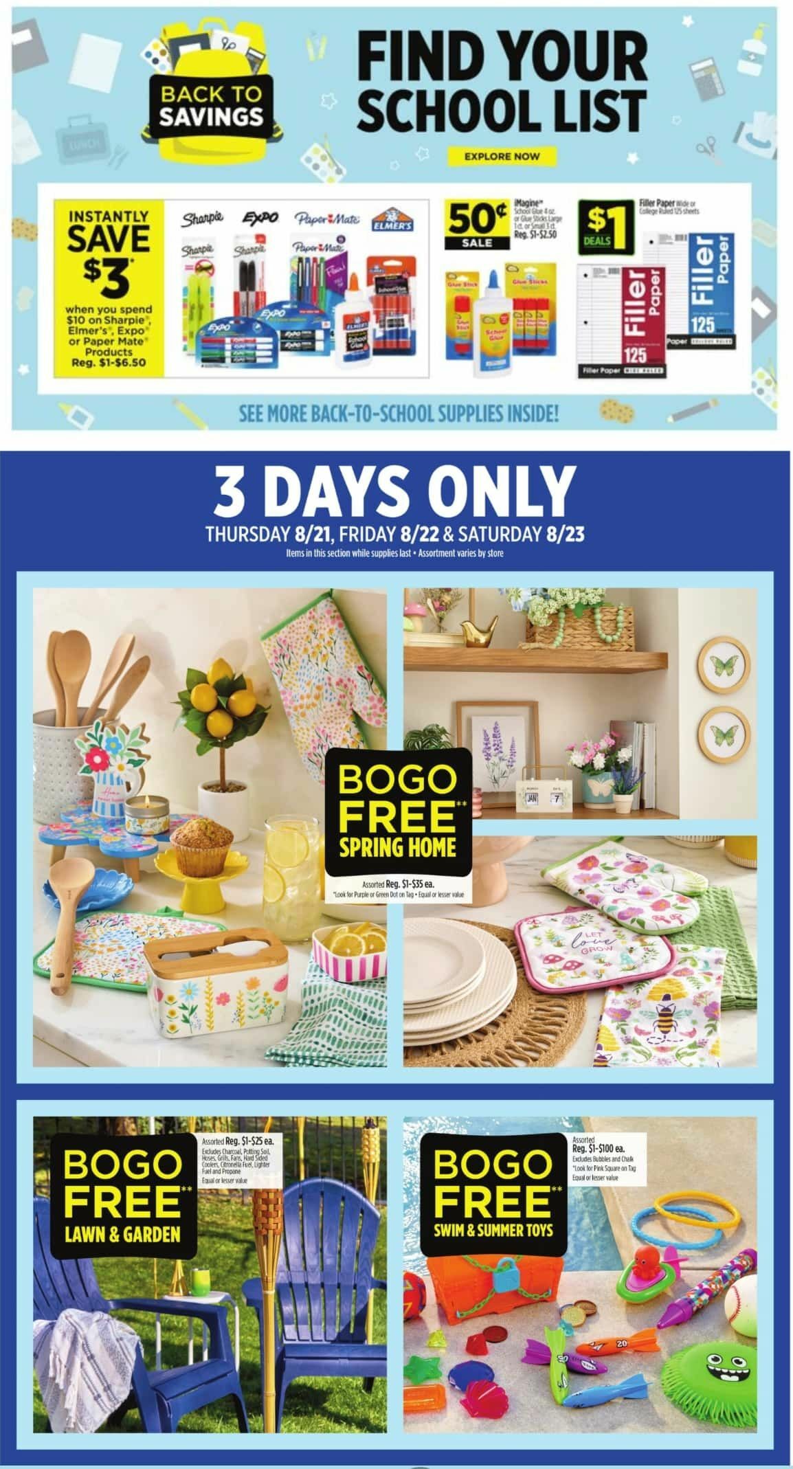 Dollar General Weekly Ad from August 17