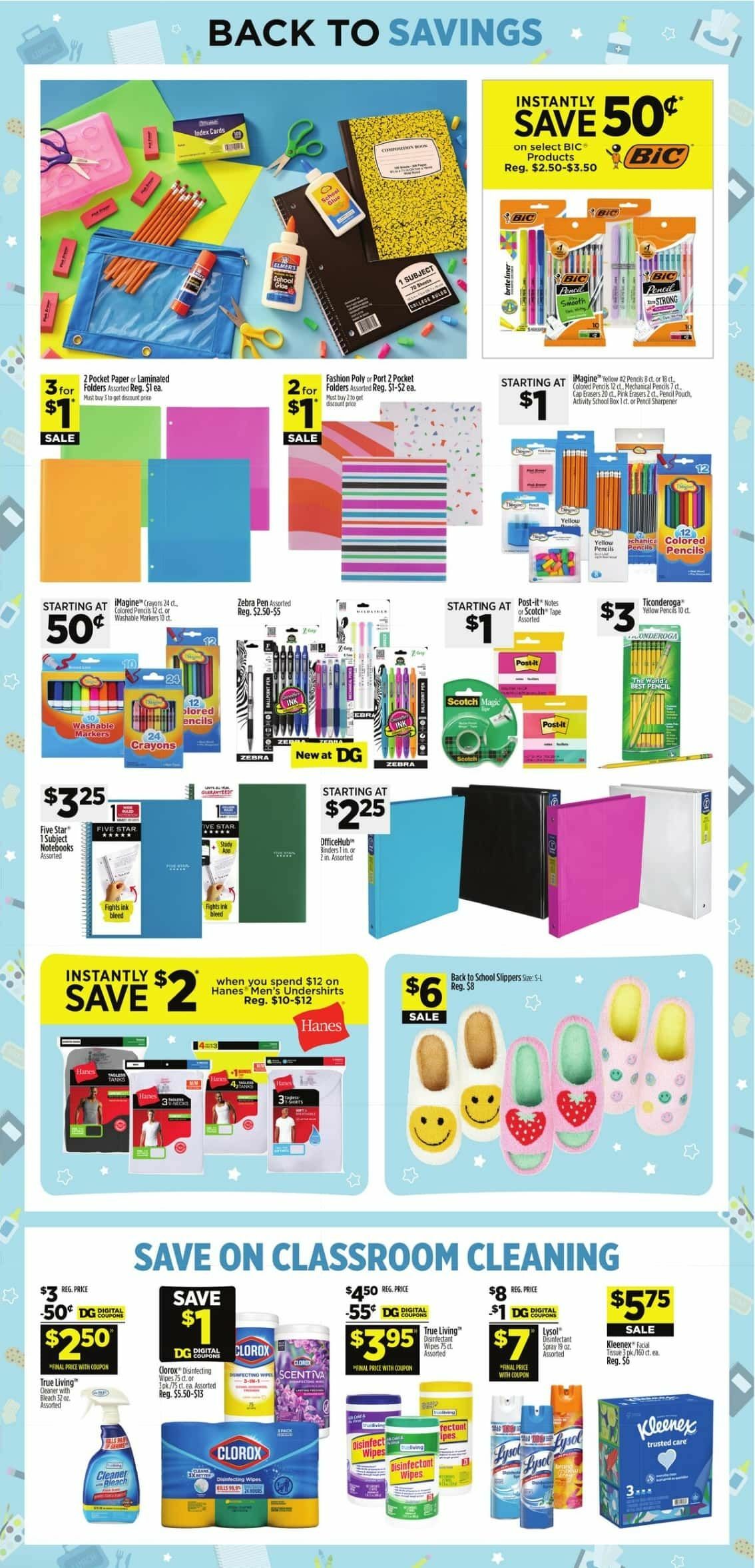 Dollar General Weekly Ad from August 17