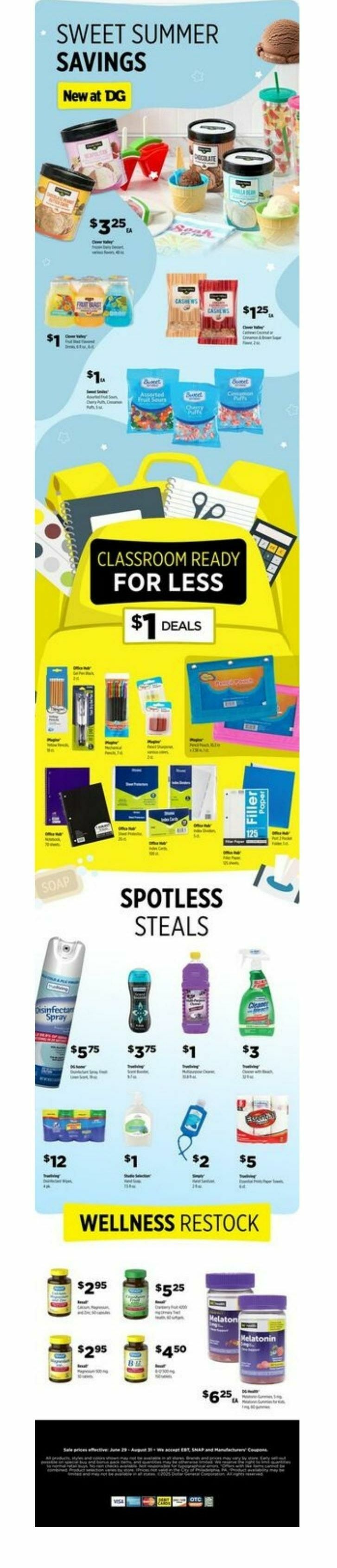 Dollar General Switch to Save with DG Brands Weekly Ad from June 30