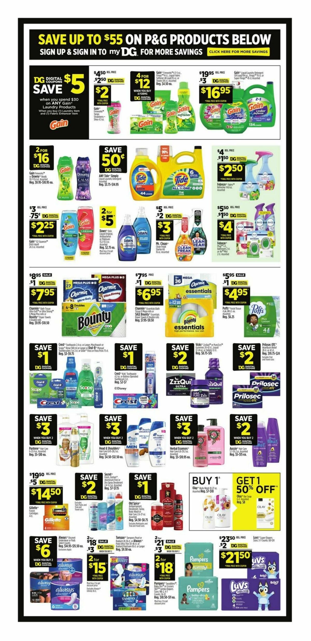 Dollar General Weekly Ad from August 24