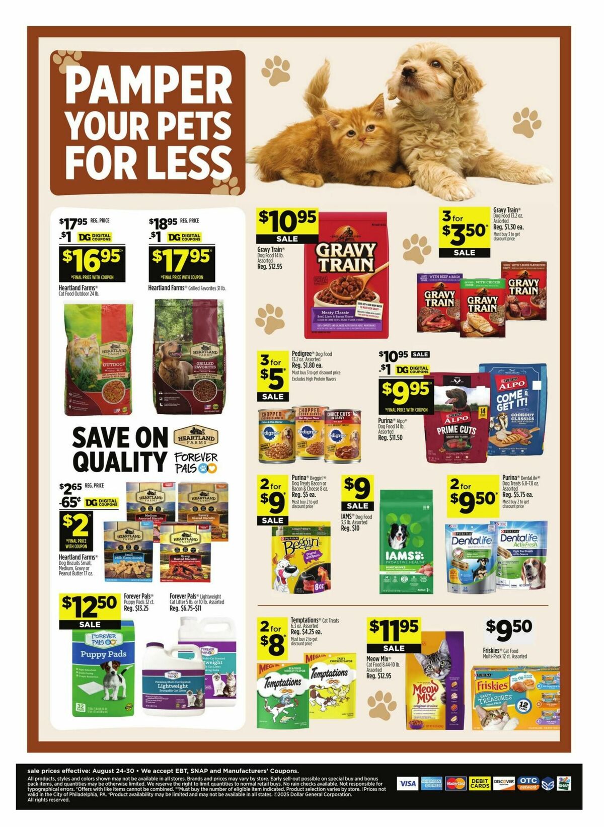 Dollar General Weekly Ad from August 24