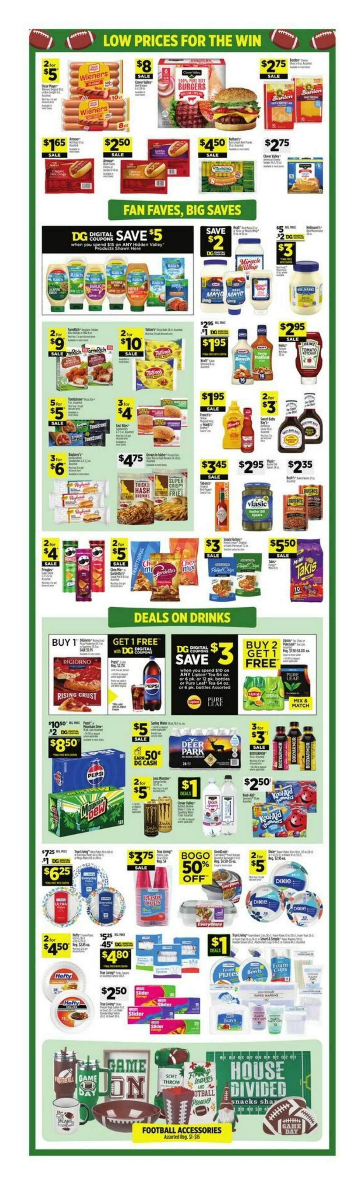 Dollar General Weekly Ad from August 24
