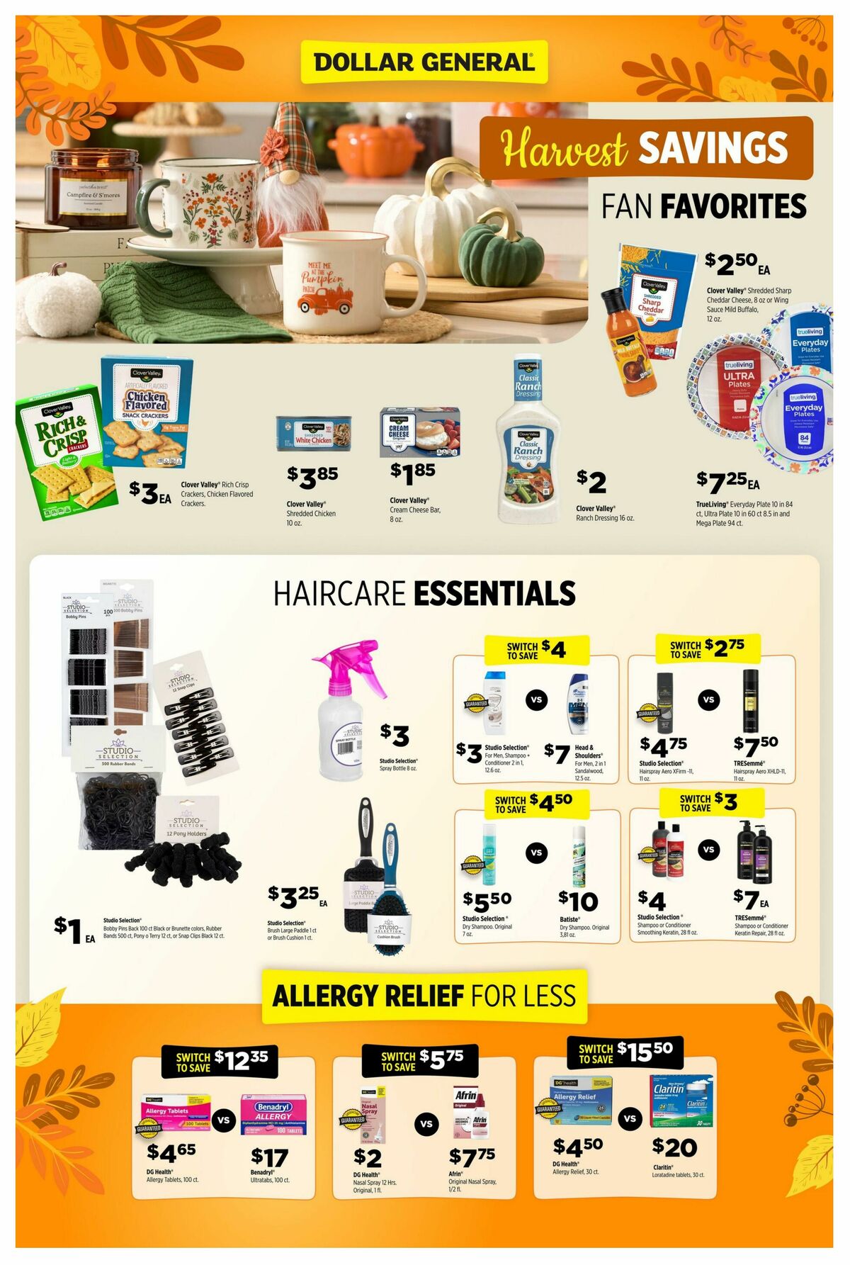 Dollar General Switch to Save with DG Brands Weekly Ad from August 31