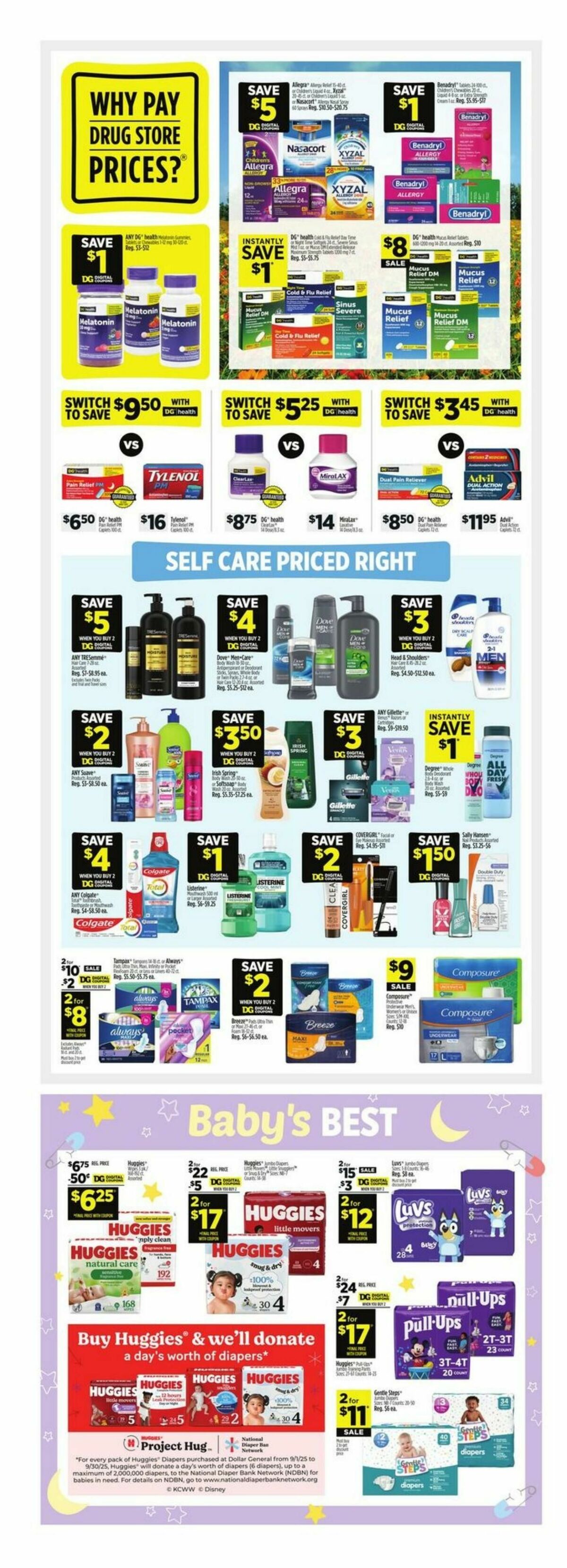 Dollar General Weekly Ad from September 7