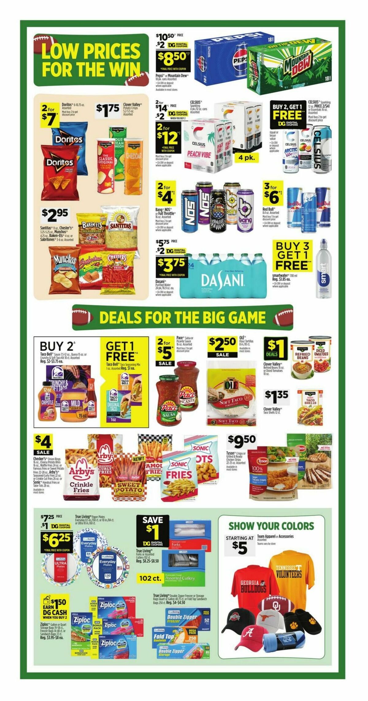 Dollar General Weekly Ad from September 7