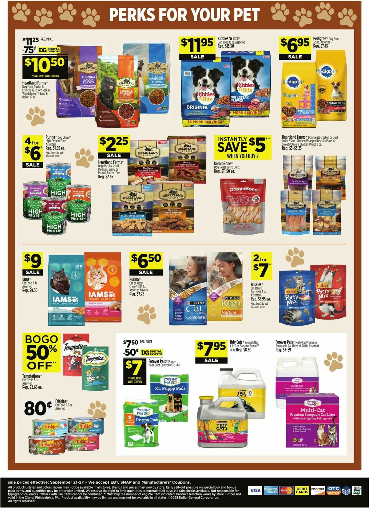 Dollar General Weekly Ad from September 21
