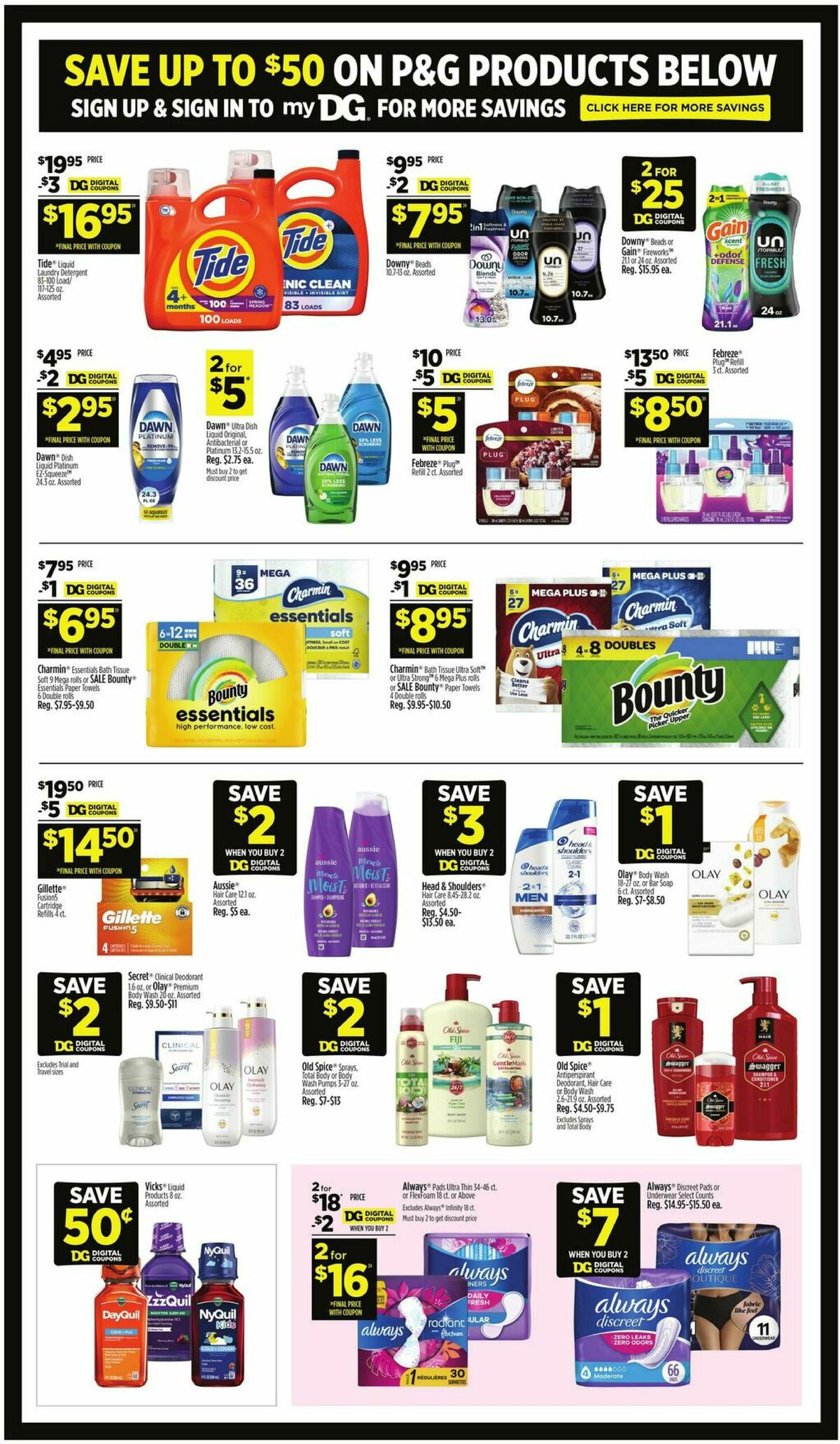 Dollar General Weekly Ad from September 28