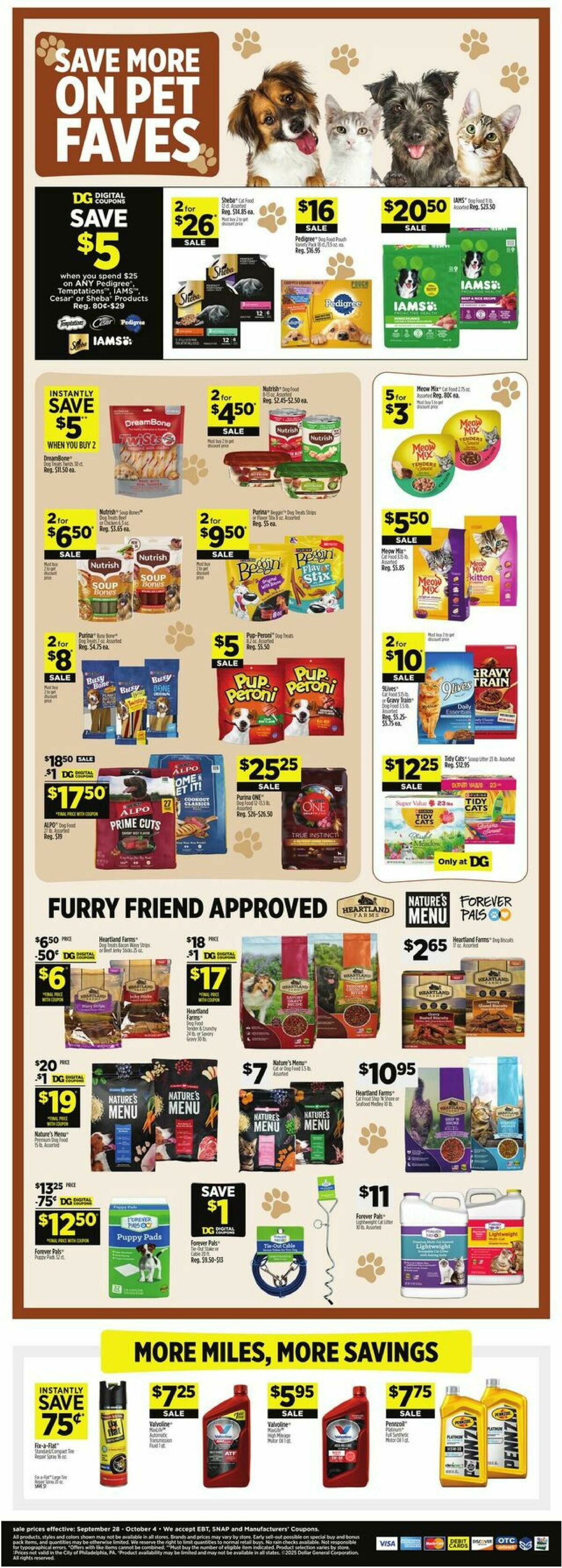 Dollar General Weekly Ad from September 28