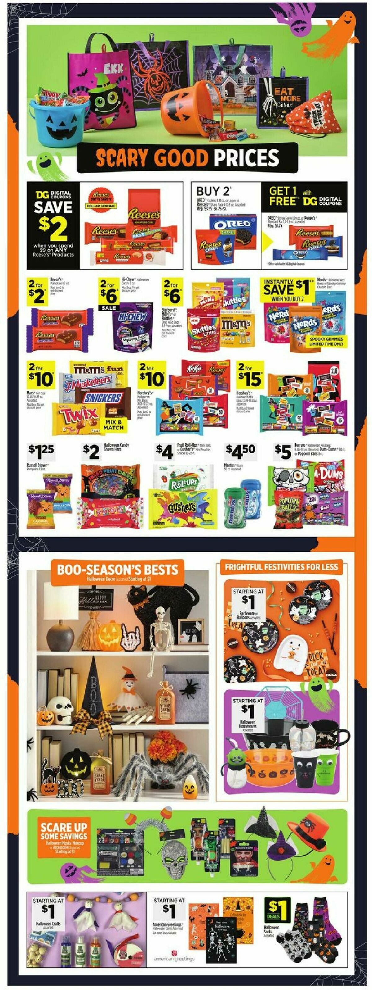 Dollar General Weekly Ad from September 28