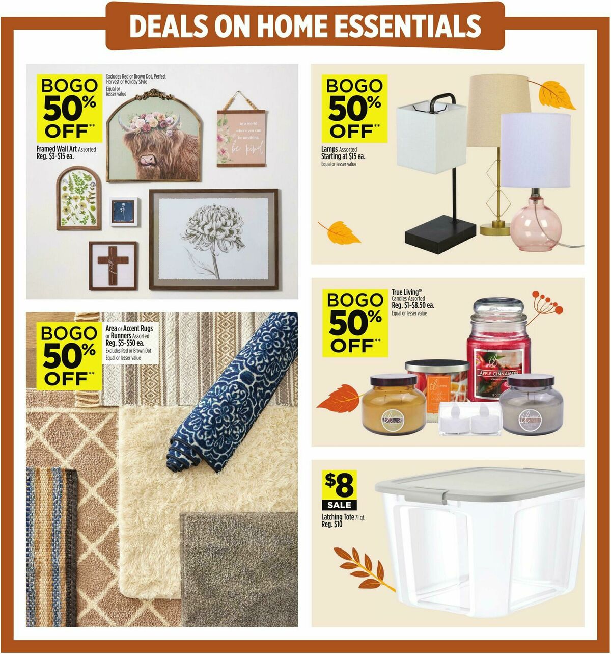 Dollar General Weekly Ad from October 12