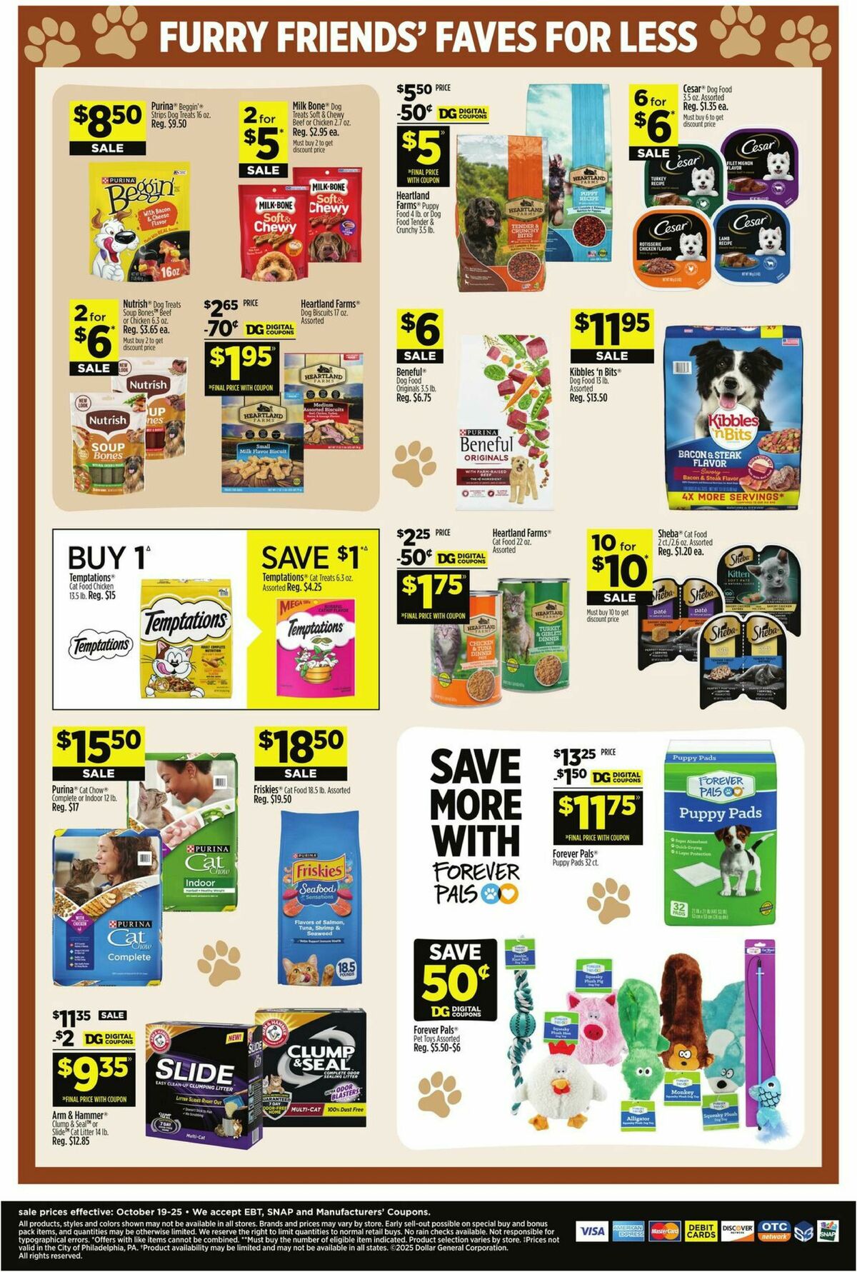 Dollar General Weekly Ad from October 19
