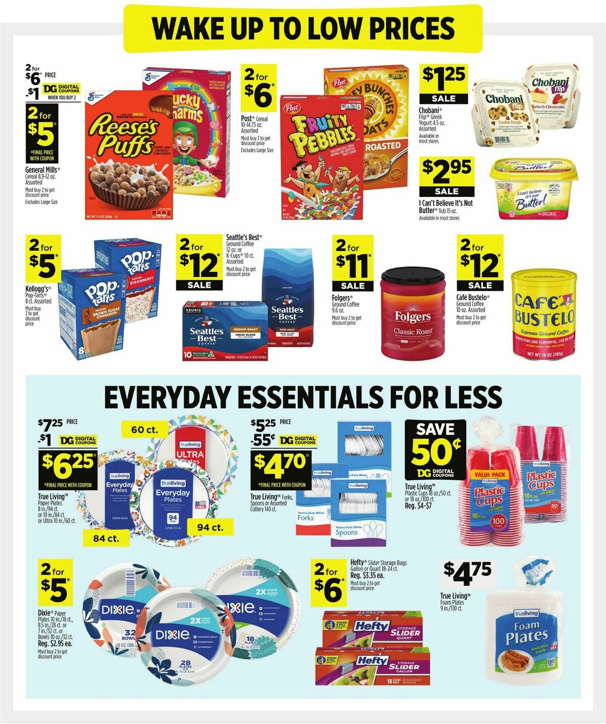 Dollar General Weekly Ad from October 19