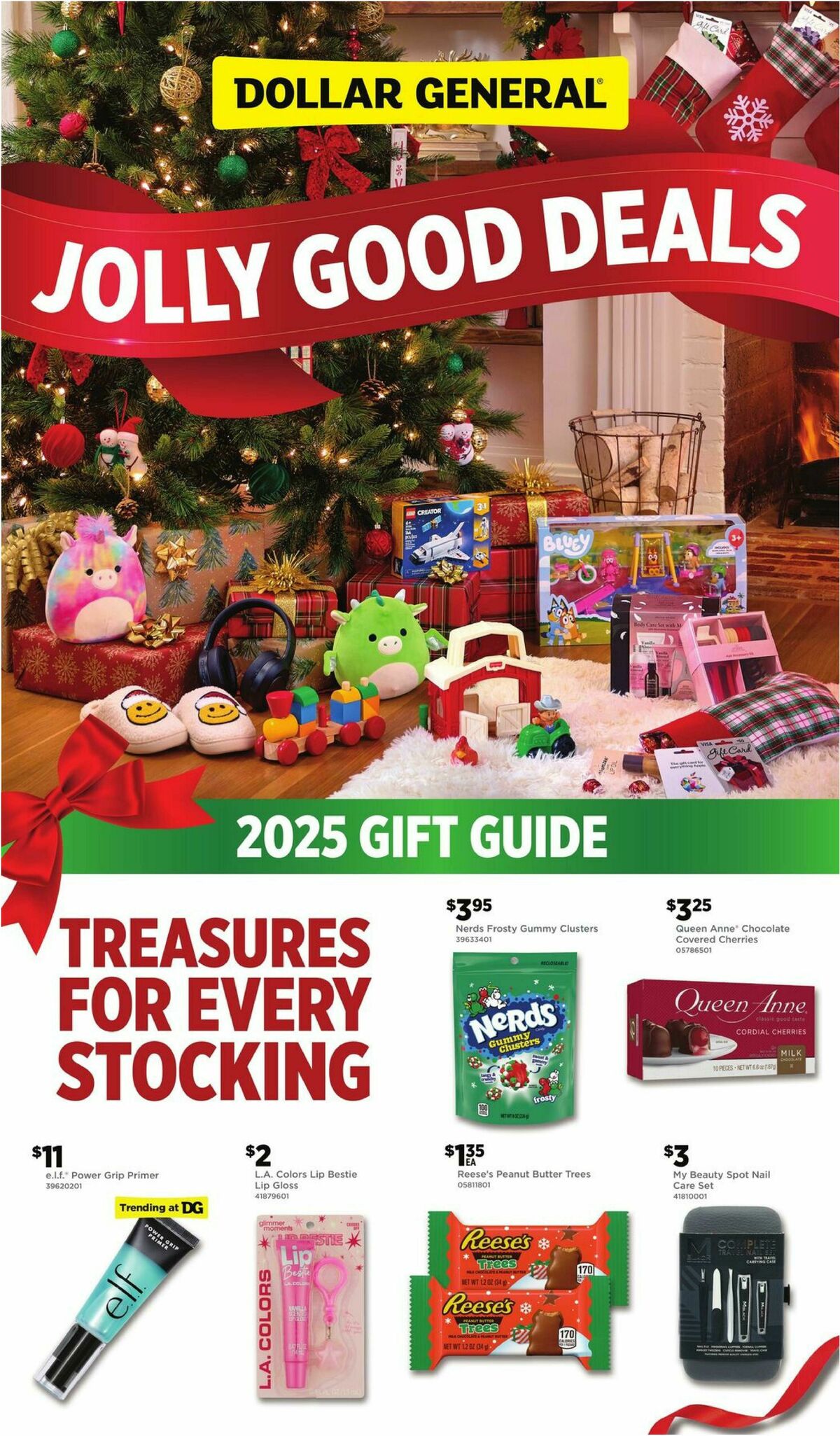 Dollar General 2025 Gift Guide Weekly Ad from October 19