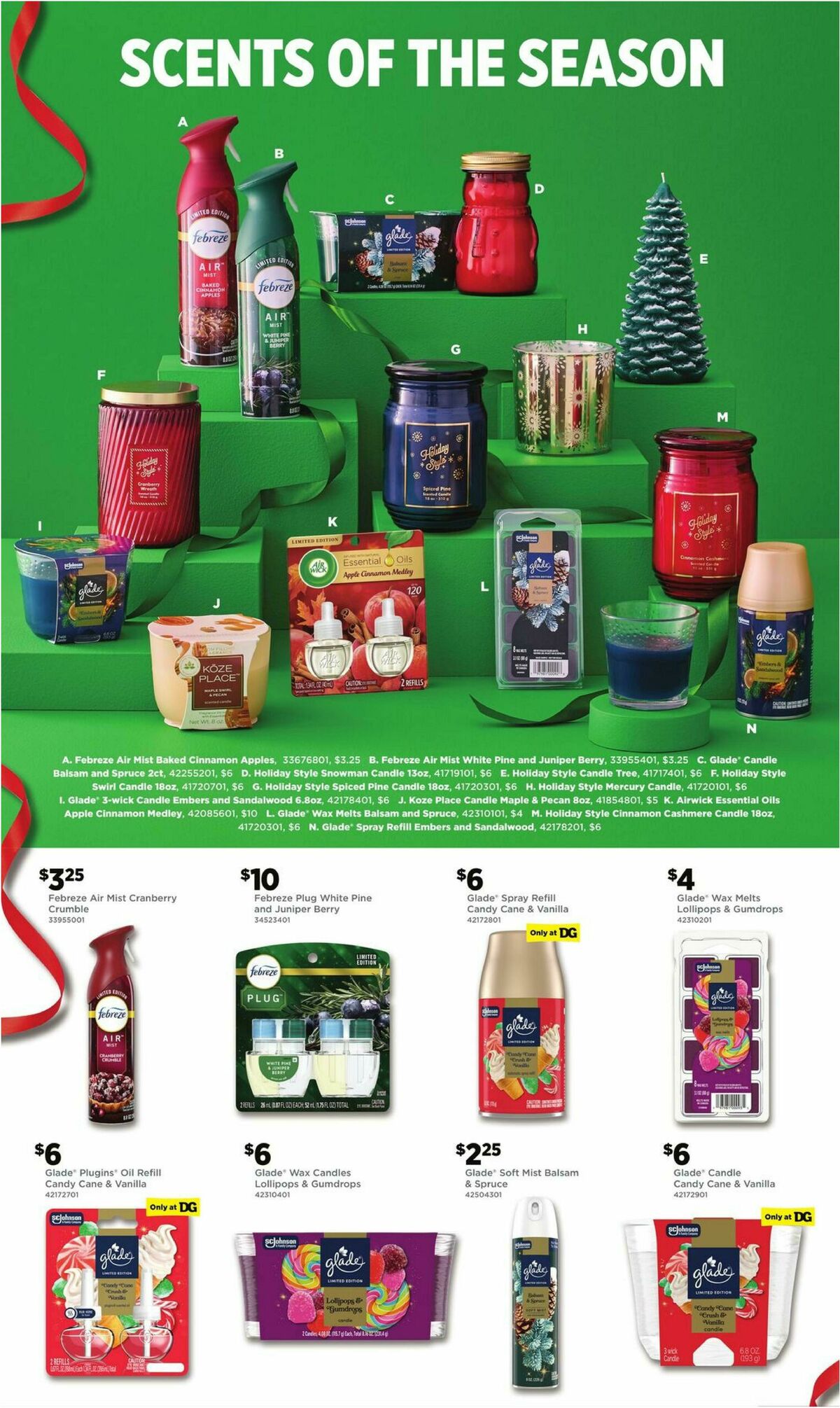 Dollar General 2025 Gift Guide Weekly Ad from October 19