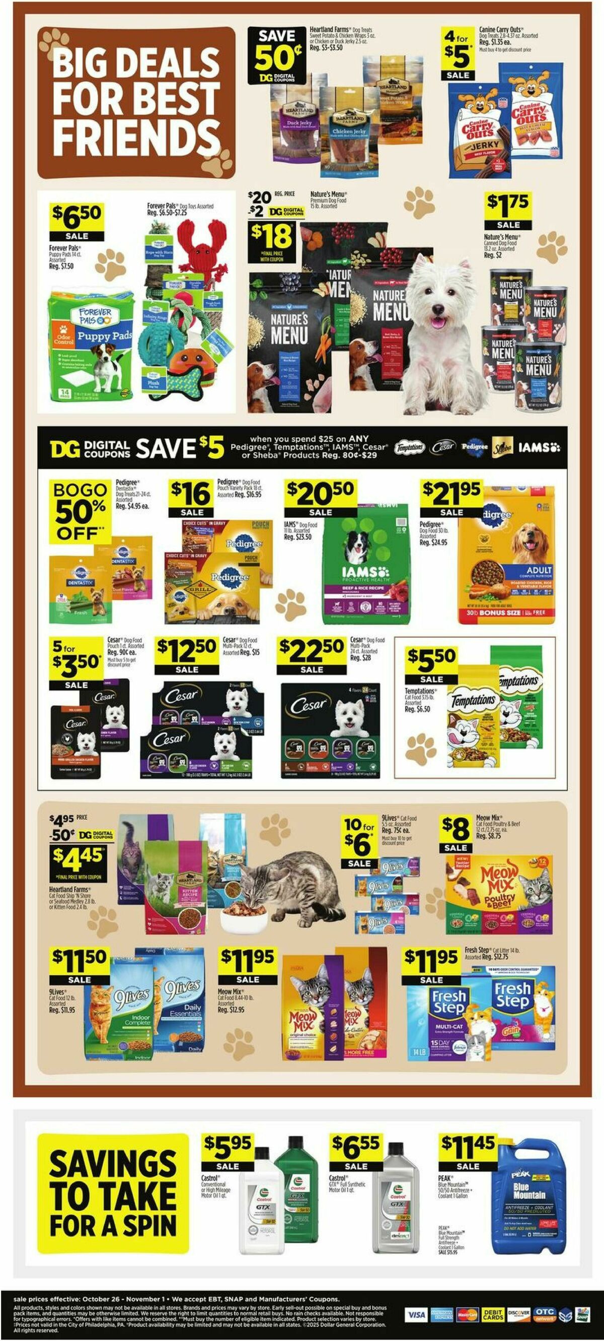 Dollar General Weekly Ad from October 26