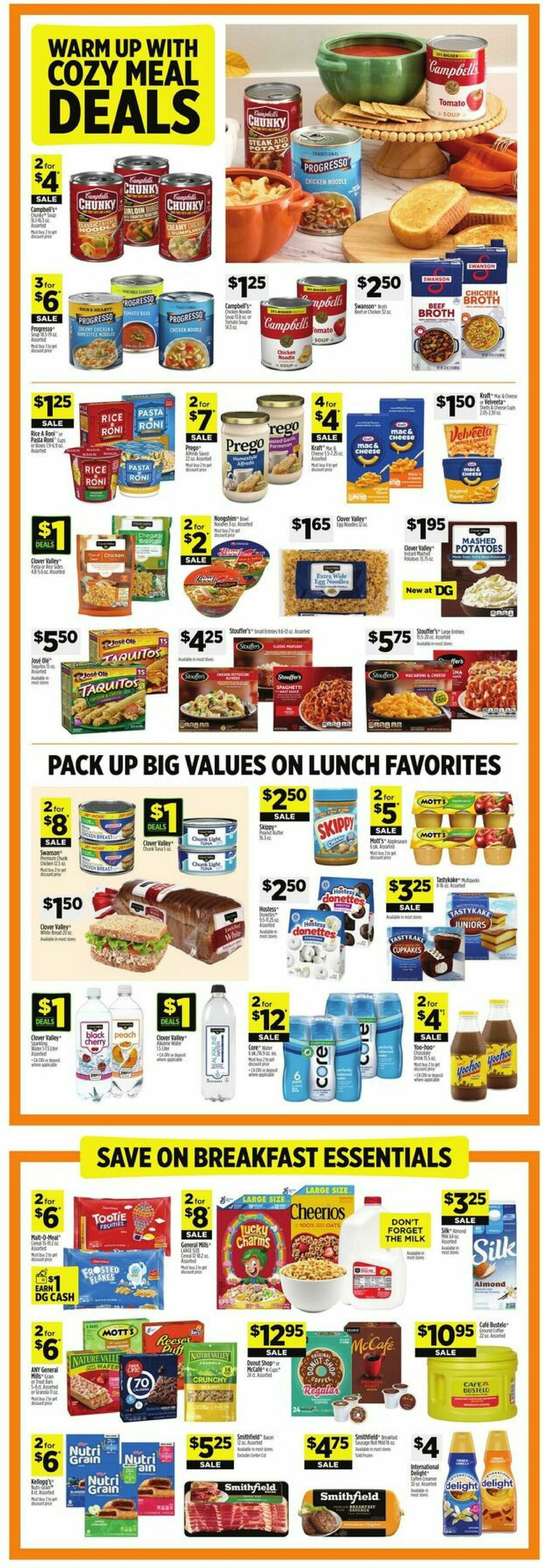 Dollar General Weekly Ad from October 26