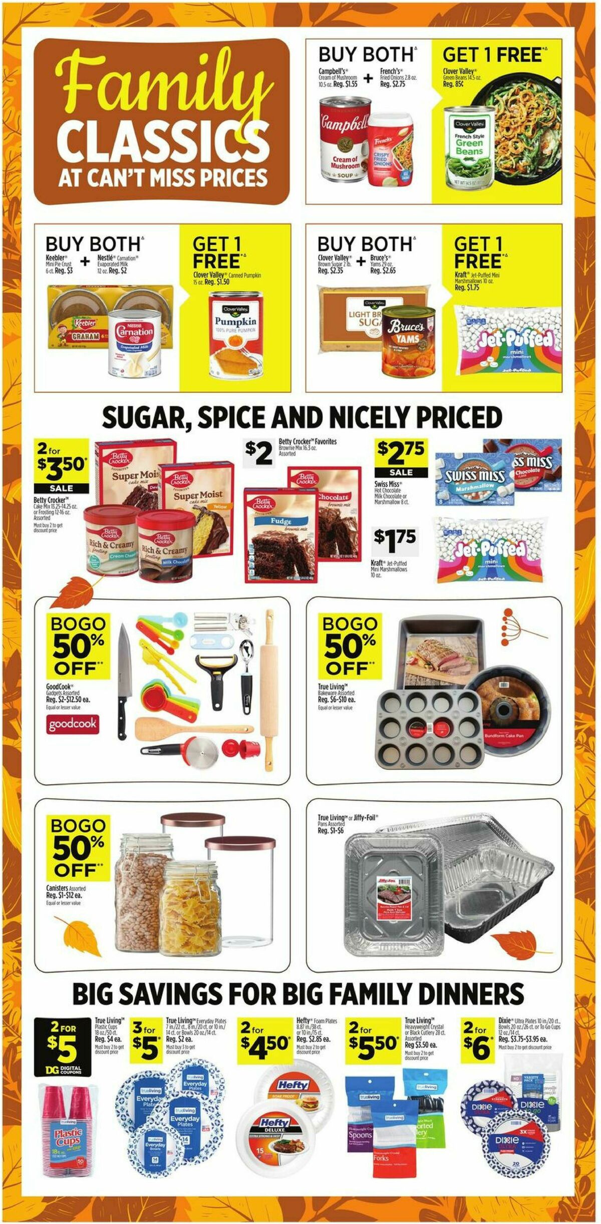Dollar General Weekly Ad from October 26