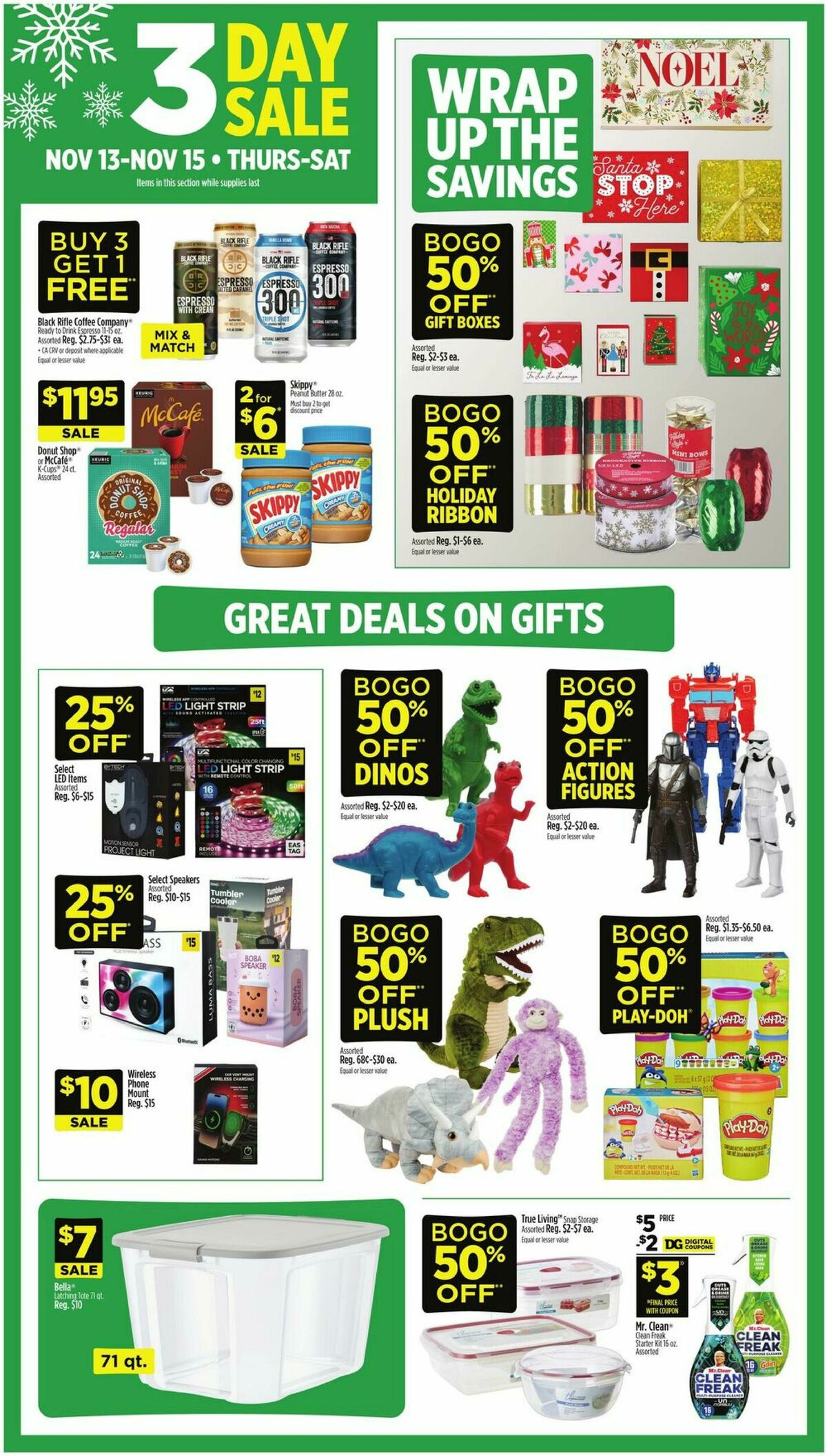 Dollar General Weekly Ad from November 9