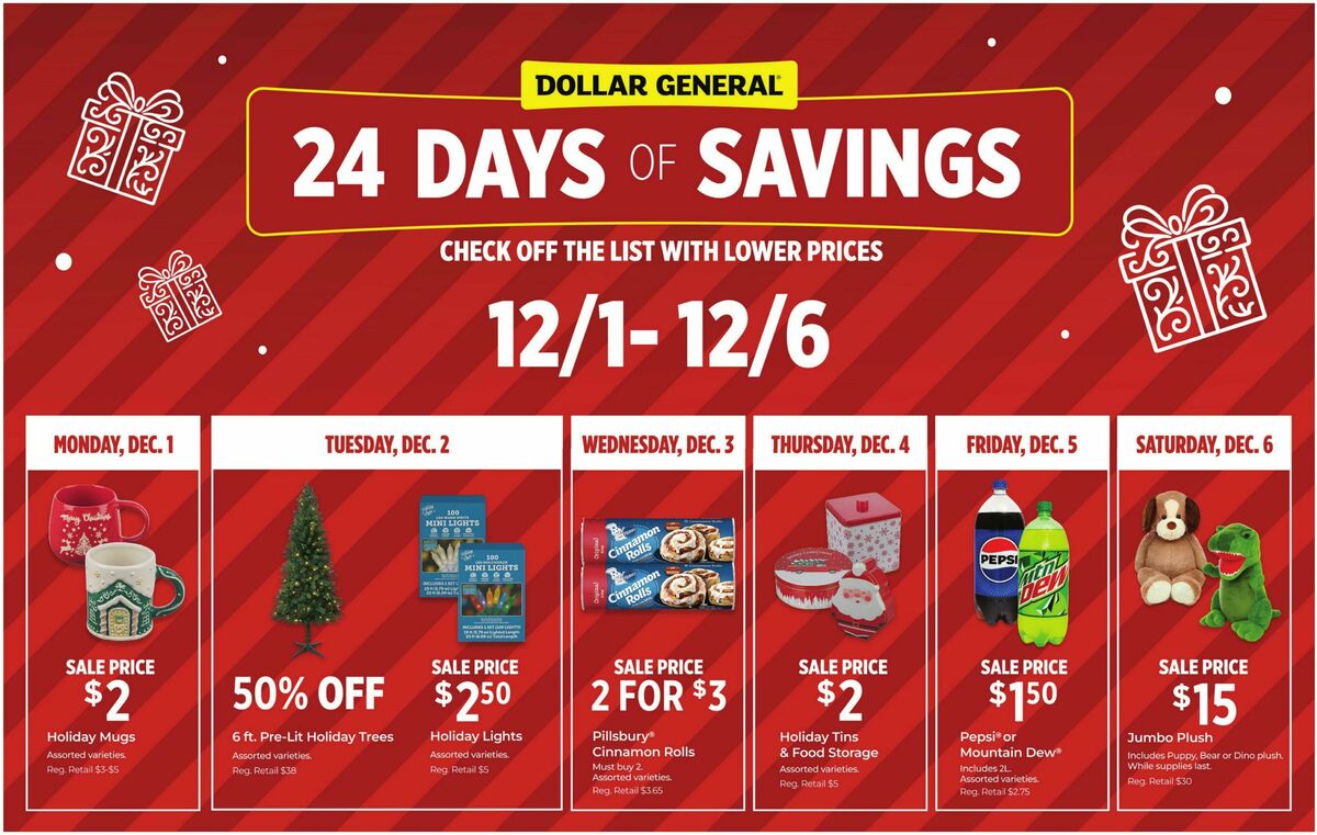 Dollar General Weekly Ad from November 30
