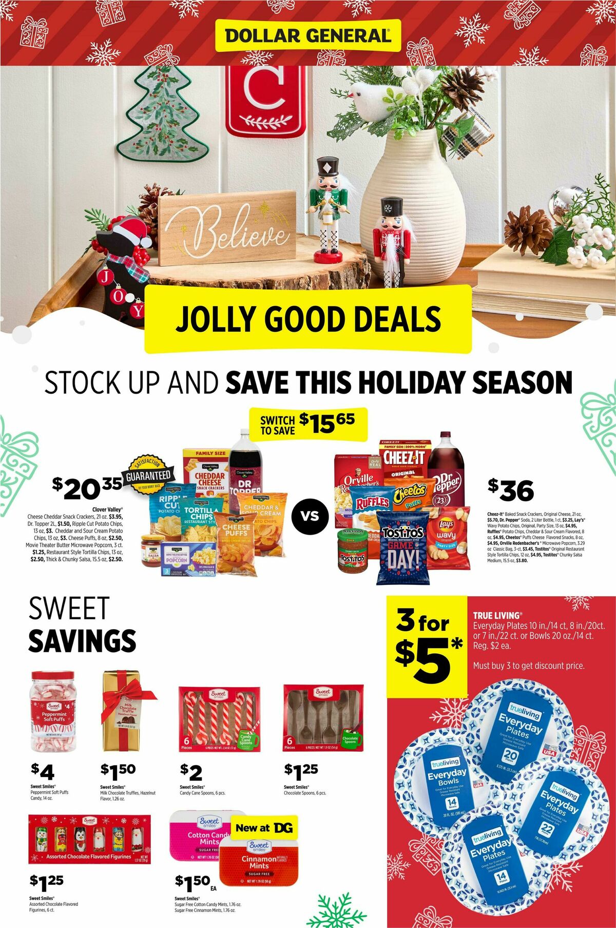 Dollar General Switch to Save with DG Brands Weekly Ad from November 30