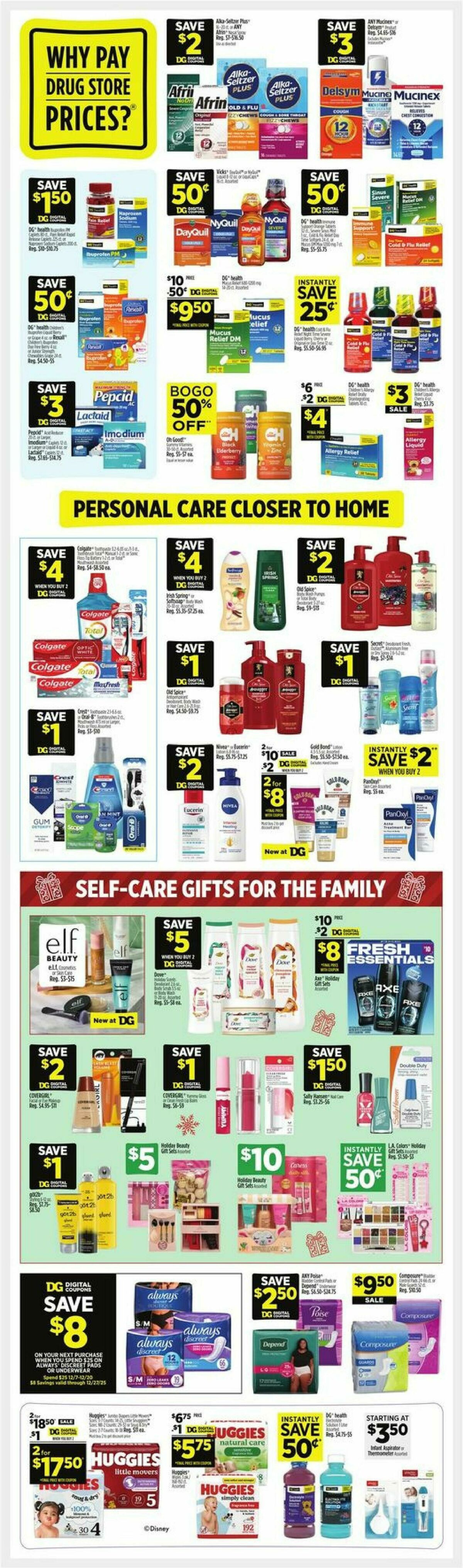 Dollar General Weekly Ad from December 7