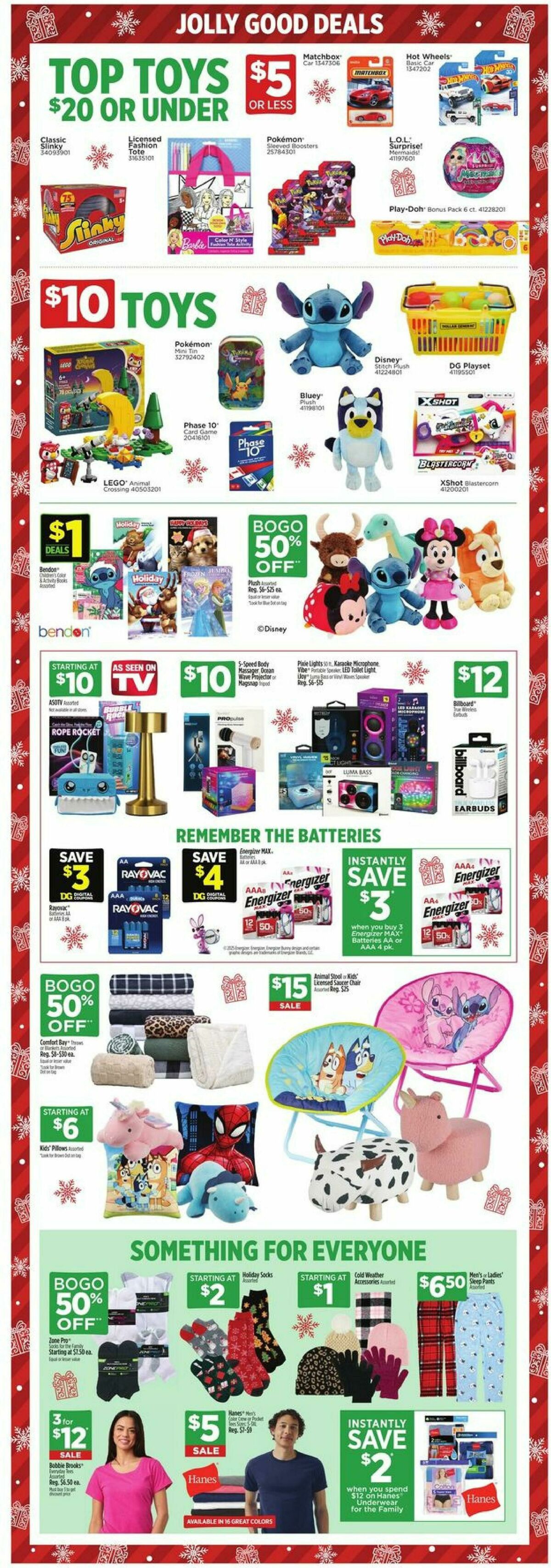 Dollar General Weekly Ad from December 7