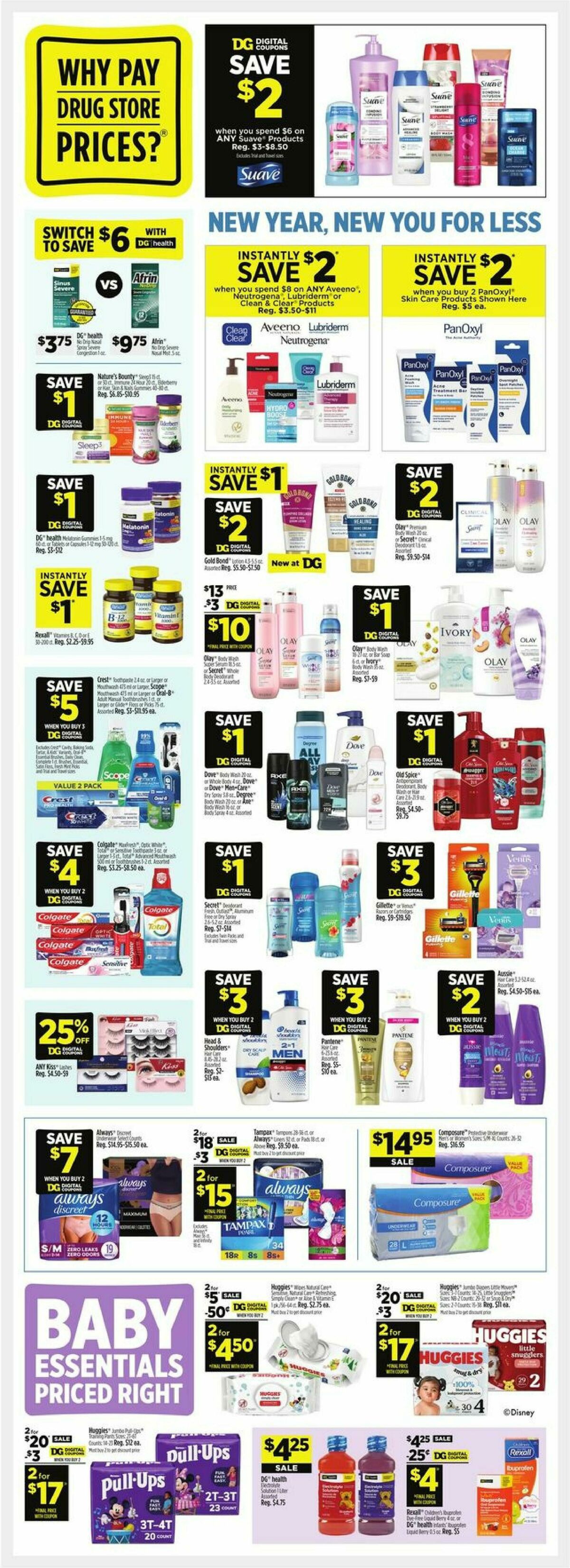 Dollar General Weekly Ad from January 4