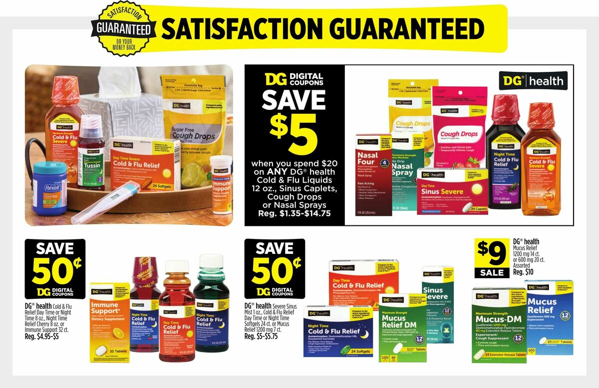 Dollar General Weekly Ad from January 11