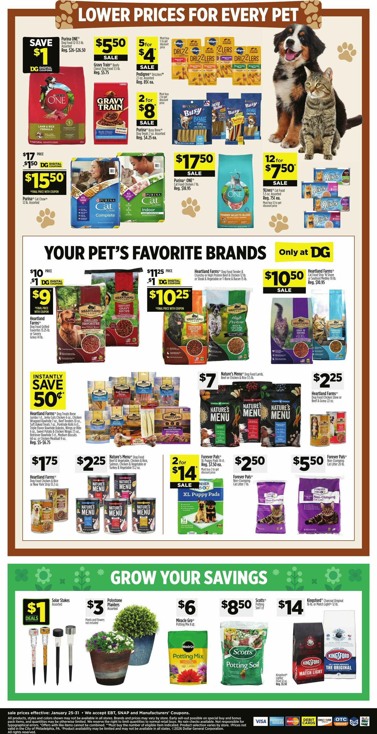 Dollar General Weekly Ad from January 25