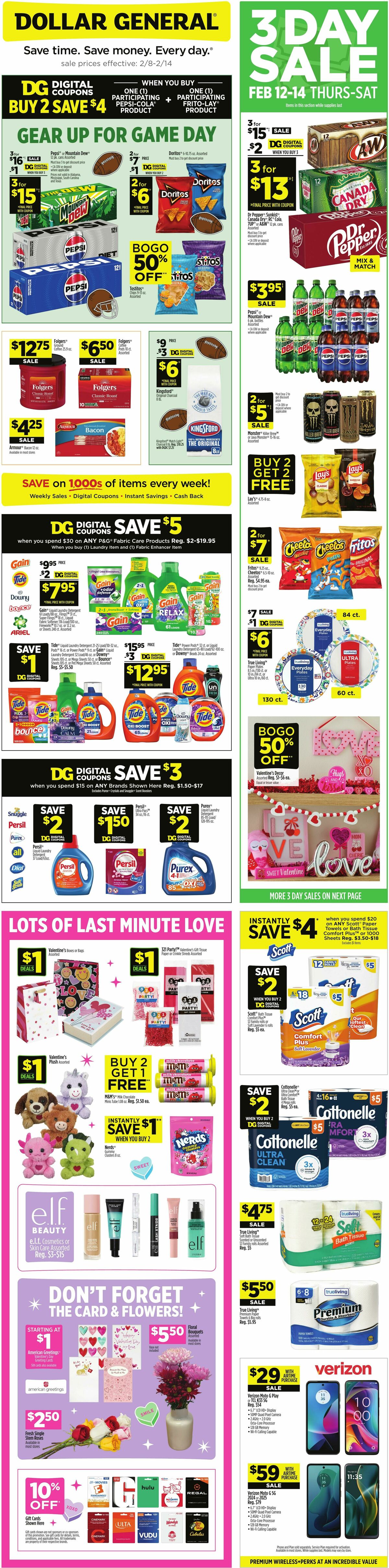 Dollar General Weekly Ad from February 8