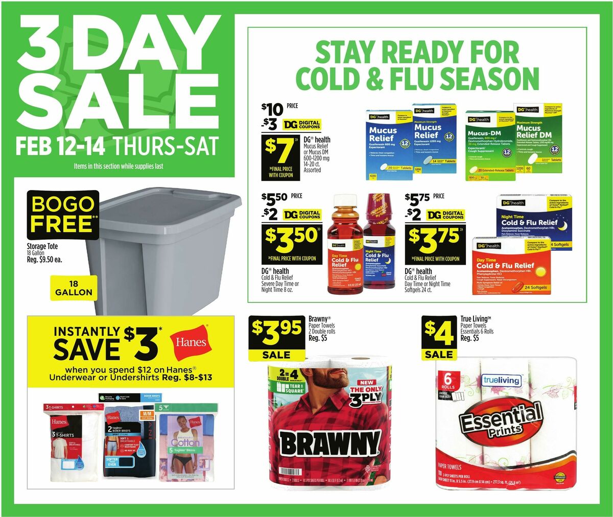 Dollar General Weekly Ad from February 8